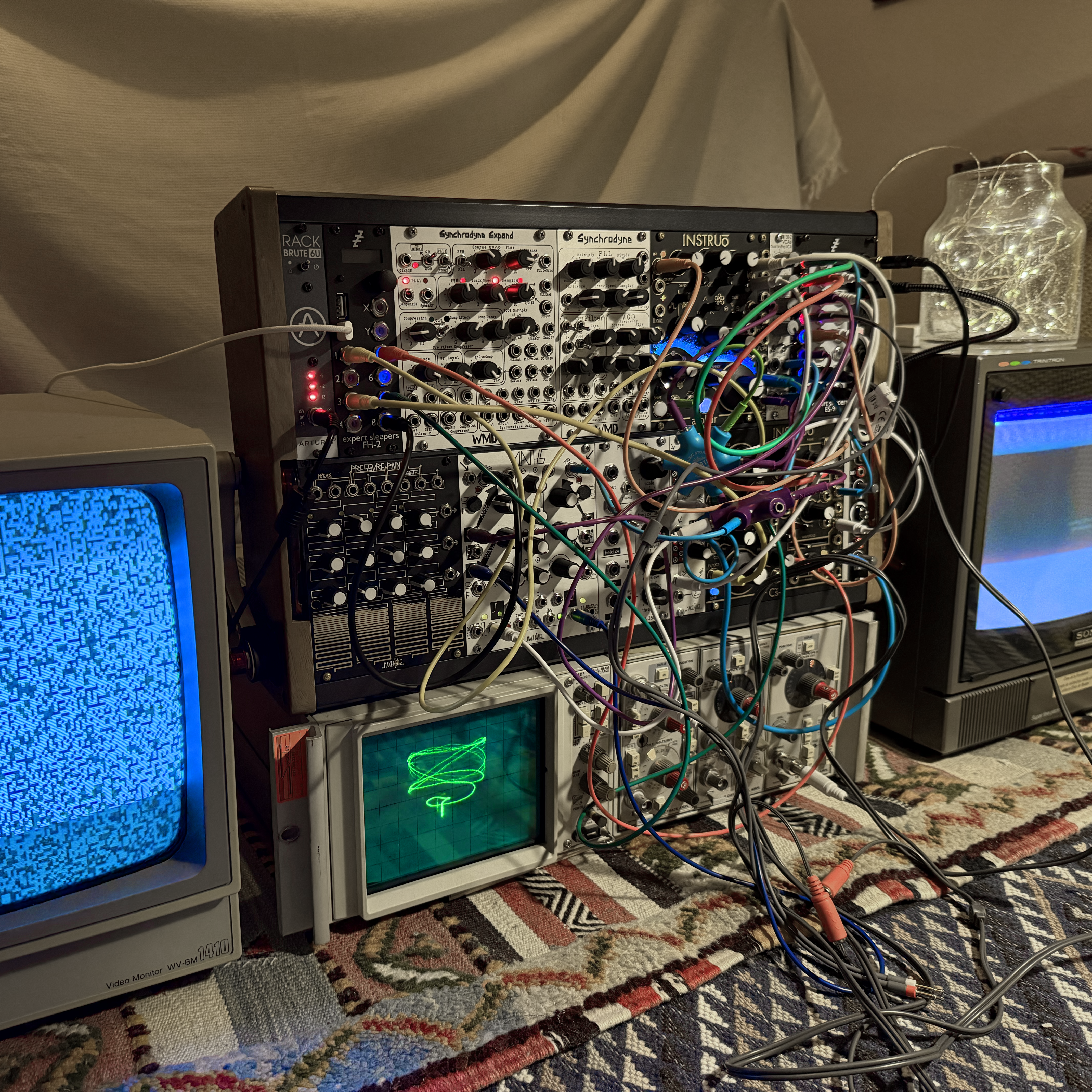 Still frame with kitchen window flare and grain