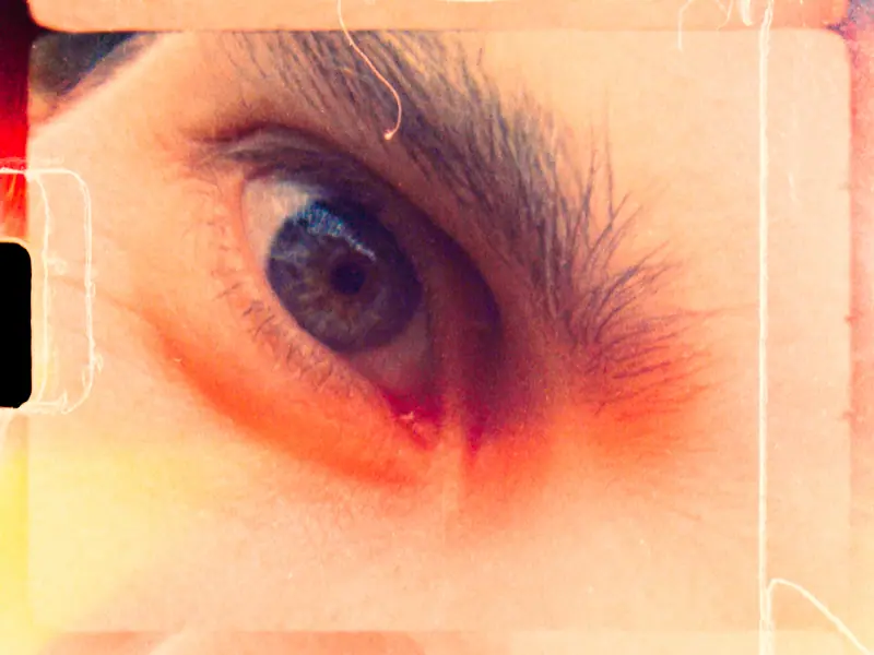Super 8 still – shadow detail and abrasion