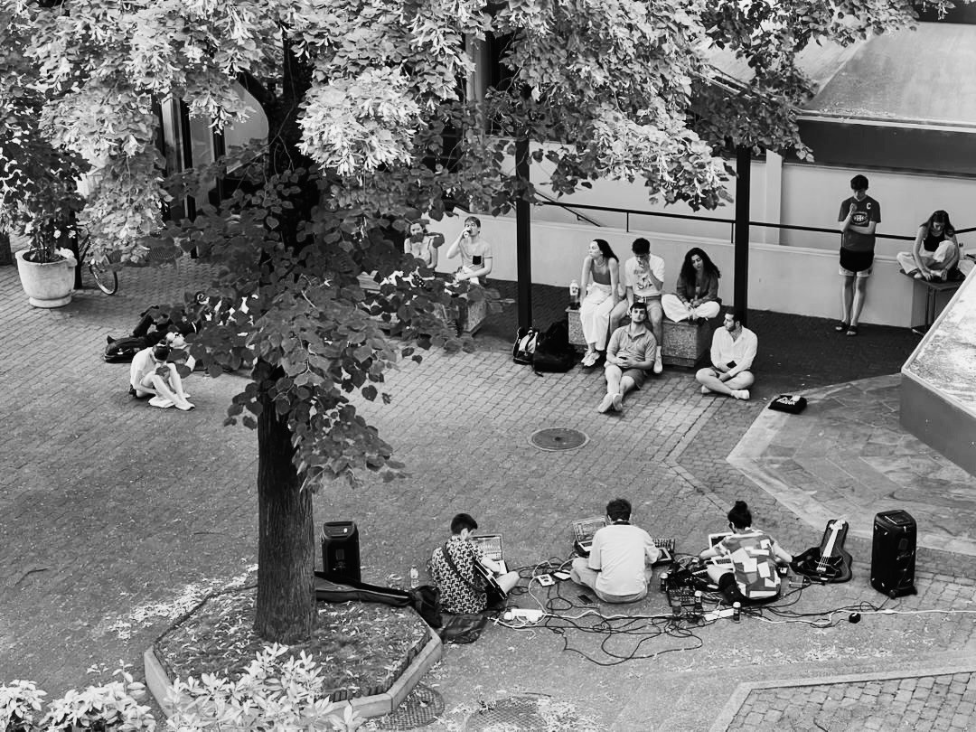 Black and white still 2