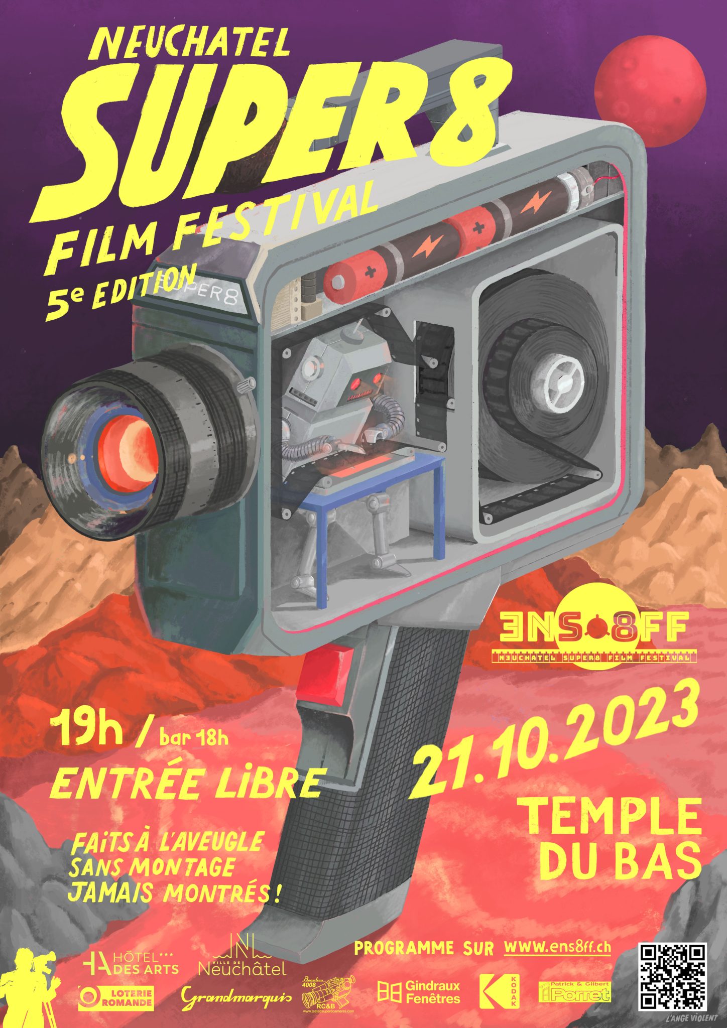 Paillettes – festival poster