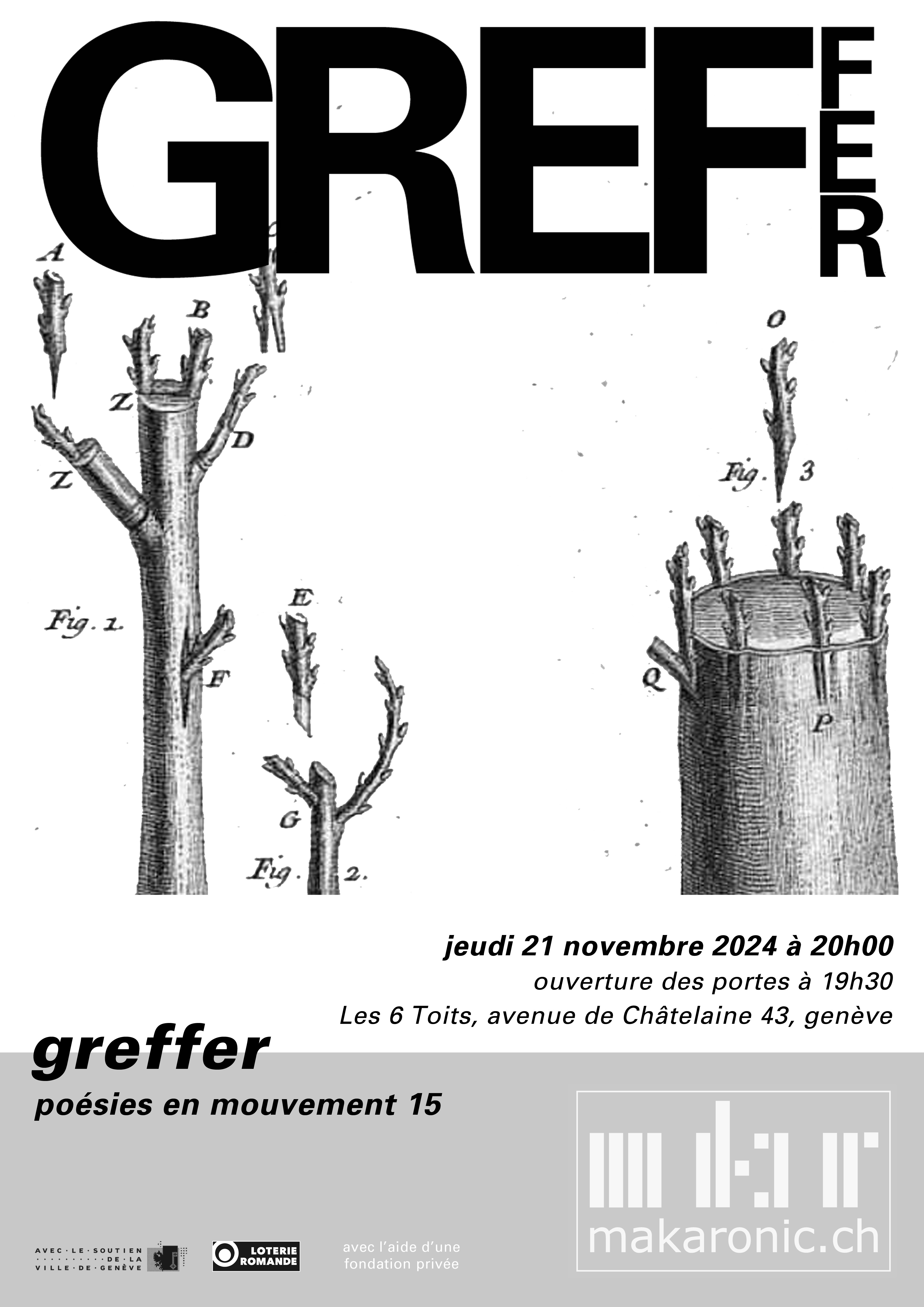 Poésies en Mouvement 15 – Flyer